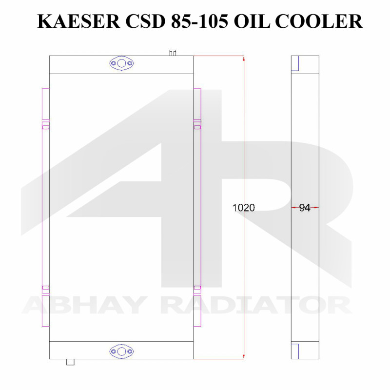 KAESER CSD 85- 105 COOLER  5.7602